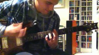 funeral for a friend - roses for the dead guitar cover