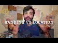 Choosing Ranking/Funding/Location | The CONUNDRUM