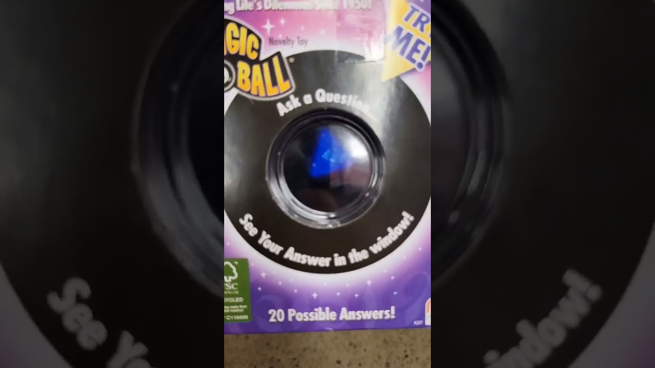 What other questions should I ask Magic 8 Ball?🤔🤪🙊💕 
