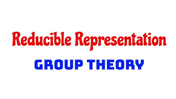 Reducible Representation| Dynamic Chemistry| Group Theory