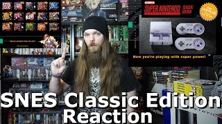SNES Classic Edition - SNES Mini Reaction &amp; Thoughts - AlphaOmegaSin