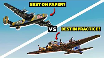 What was the best American bomber of WW2? | B-17 vs B-24