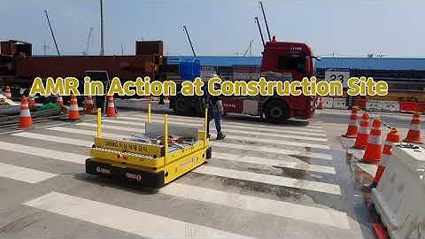 (eng) AMR in Action at Construction Site [THiRA-UTECH x THiRAbot]