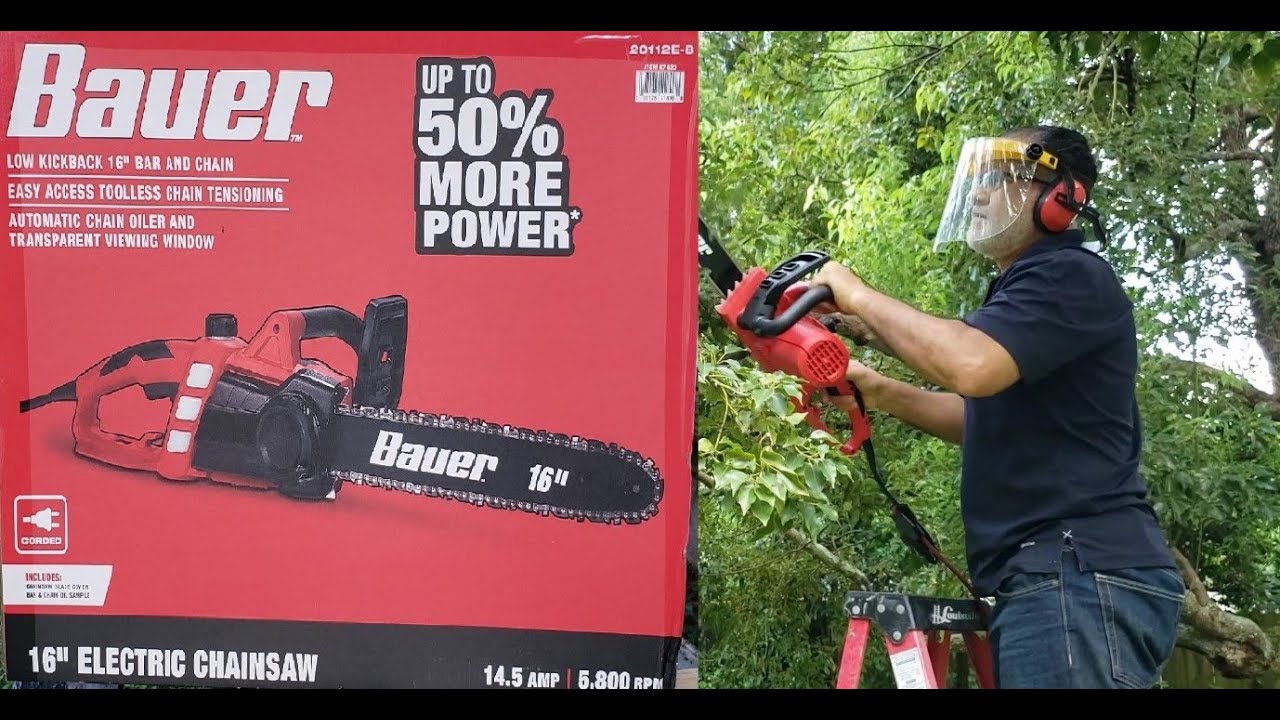 14.5 Amp 16 in. Electric Chainsaw