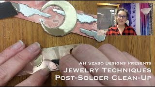 Jewelry Techniques: Cleaning Up Soldered Work