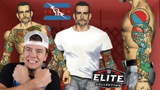 NEW CM PUNK WWE ELITE FIGURE COMING!!!!!