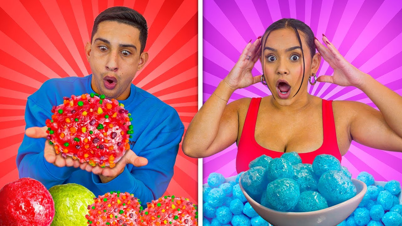 Trying FREEZE DRIED CANDY for the FIRST TIME! - YouTube