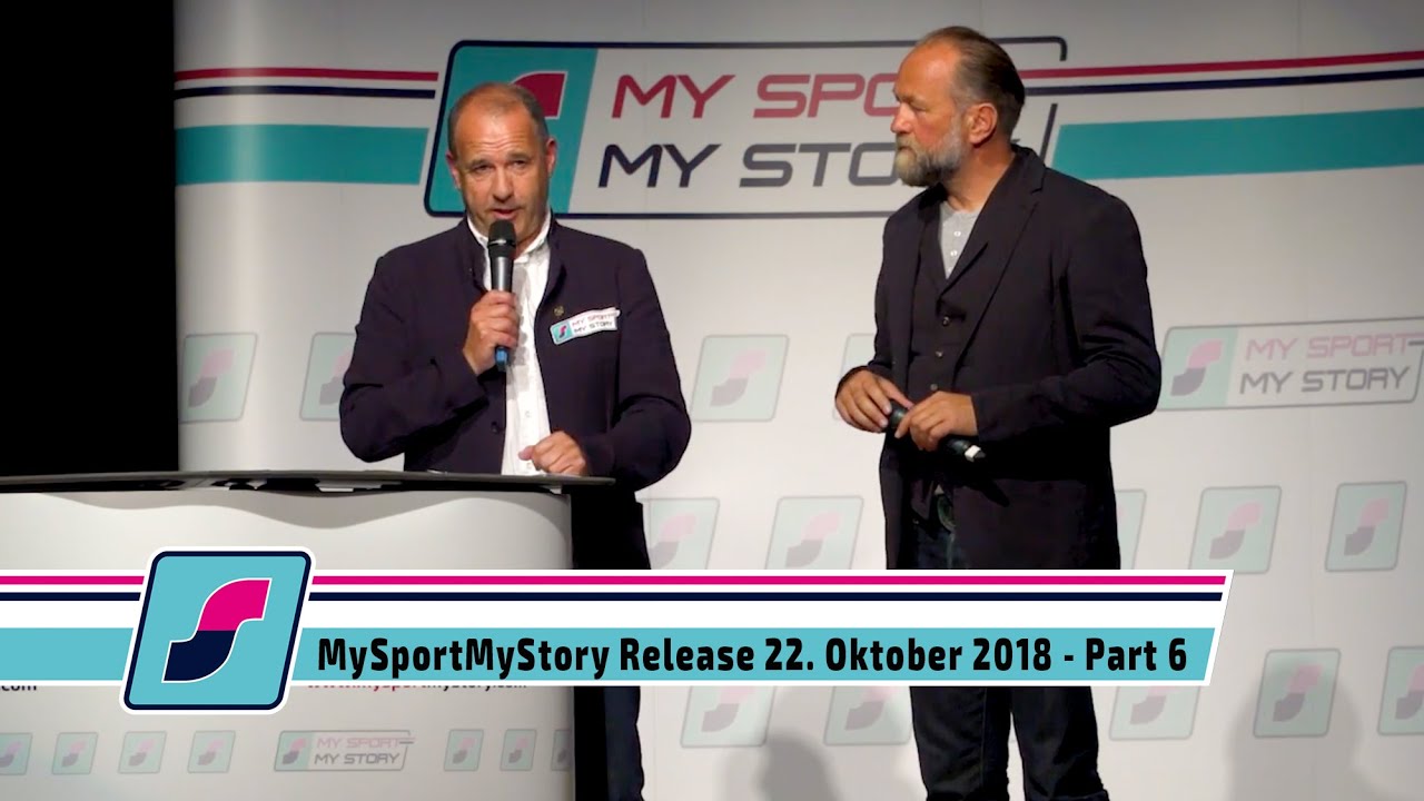 MySportMyStory Release am 22. Oktober 2018 - Part 6 - Gründer Dietmar Brückl