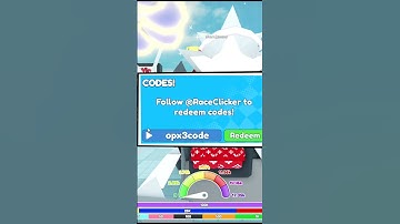 Roblox Race Clicker Codes! | FREE BOOSTS + WINS  | New Update Codes for Race Clicker