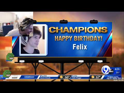 News Anchors Wish Xqc A Happy Birthday Youtube