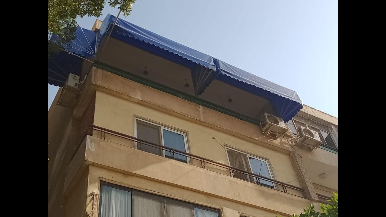 احدث مظلات البلكونات و الشبابيك الخارجية 01555464501   #العالمية_للتند_والتغطيات