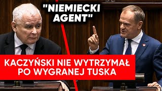 Tusk został premierem. Kaczyński nie wytrzymał. 'Jest niemieckim agentem'