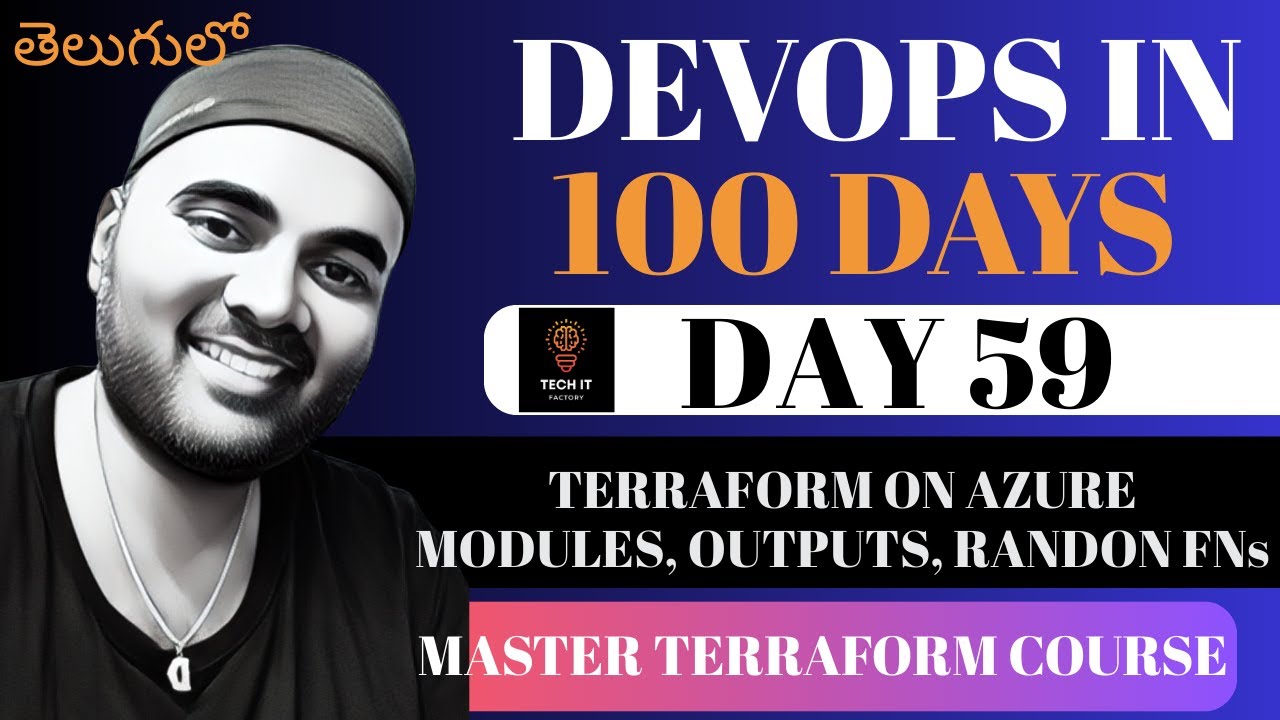 DevOps in 100 Days (Telugu) – Day 59 | Terraform Modules, Outputs ...