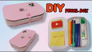 Diy How Very Easy And Beautiful Paper Pencil Box || Paper crafts || tutorial