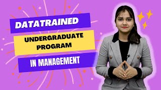 All About Dtupm Datatrained Undergraduate Program In Management Datatrained