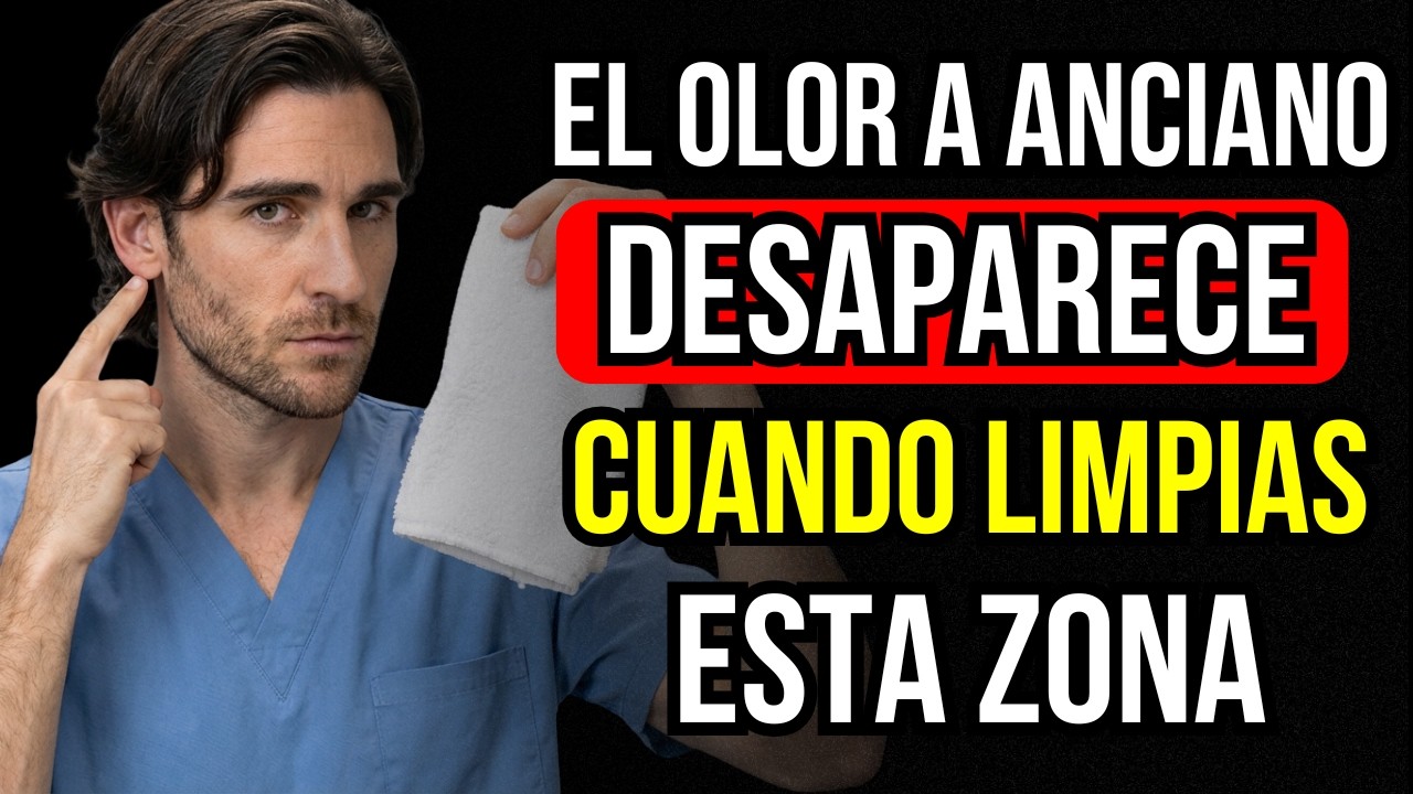 ¿Olor Desagradable en Personas Mayores? ¡Lave bien ESTA ZONA!