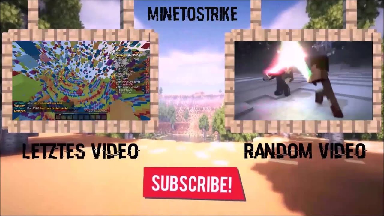 NEU! ★ Minecraft Outro - YouTube