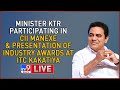 Live: KTR participates in CII ManExe-2021 awards in Hyd