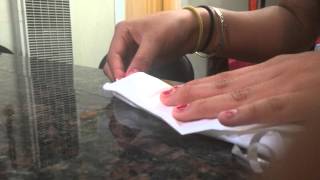 How to wrap your silverware!!