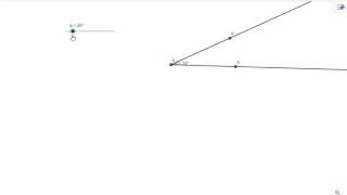 Geogebra Slider Angles
