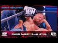 Orange Cassidy and Jay Lethal's Rivalry Continues