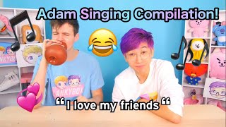 Adam Singing Compilation 😂 | LankyBox