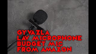 Gyvazla Lav Microphone Review - Bought On Amazon