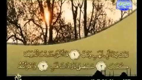 خليفة الطنيجي - سورة المسد Al-Masad