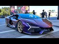 Pagani Huayra, Utopia, Ferrari F50 &amp; Lamborghini Diablo ARRIVE at Cars and Coffee!
