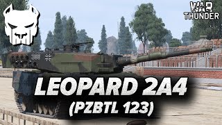 🔴 LEOPARD 2A4 - MERCEDES В МИРЕ ТАНКОВ | WAR THUNDER | Vespix