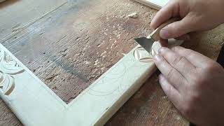 видео: Легкое оформление рамки геометрической резьбой.Геометрическая резьба по дереву. картинка: Легкое оформление рамки геометрической резьбой.Геометрическая резьба по дереву.