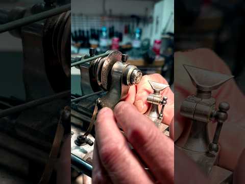 How to change a Rolex Balance staff in the correct way. My Watchmaster Thomas in Action. #rolex