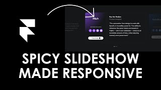 How to make a slideshow responsive in framer
