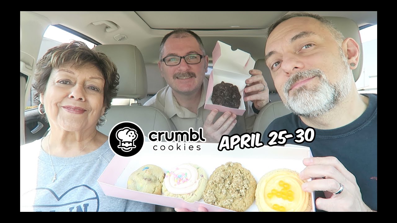 Crumbl Cookies Brownie Batter, Confetti Cake, Oatmeal, Original with PB