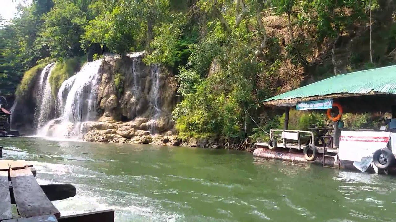 ล่องแพเมืองกาญ อช.ไทรโยค2 - YouTube