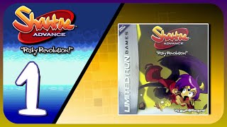Shantae Advance: Riskys Revolution Walkthrough (GBA) (No Commentary) Part 1