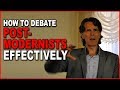 Prof. Stephen Hicks: How to Debate Postmodernists Effectively