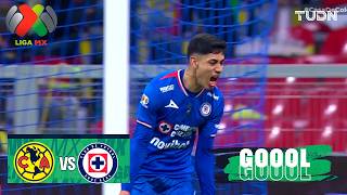 ¡Goooool de Cruz Azul! América vs Cruz Azul | Liga MX - Jornada 14 Clausura 2026 | TUDN