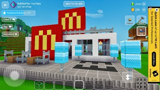 Block Craft 3D: Crafting Gameplay #5170 | Mini McDonald’s  screenshot 1