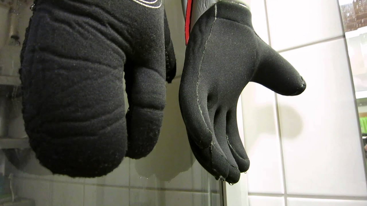 Waterproof G1 5F Glove 5mm test YouTube