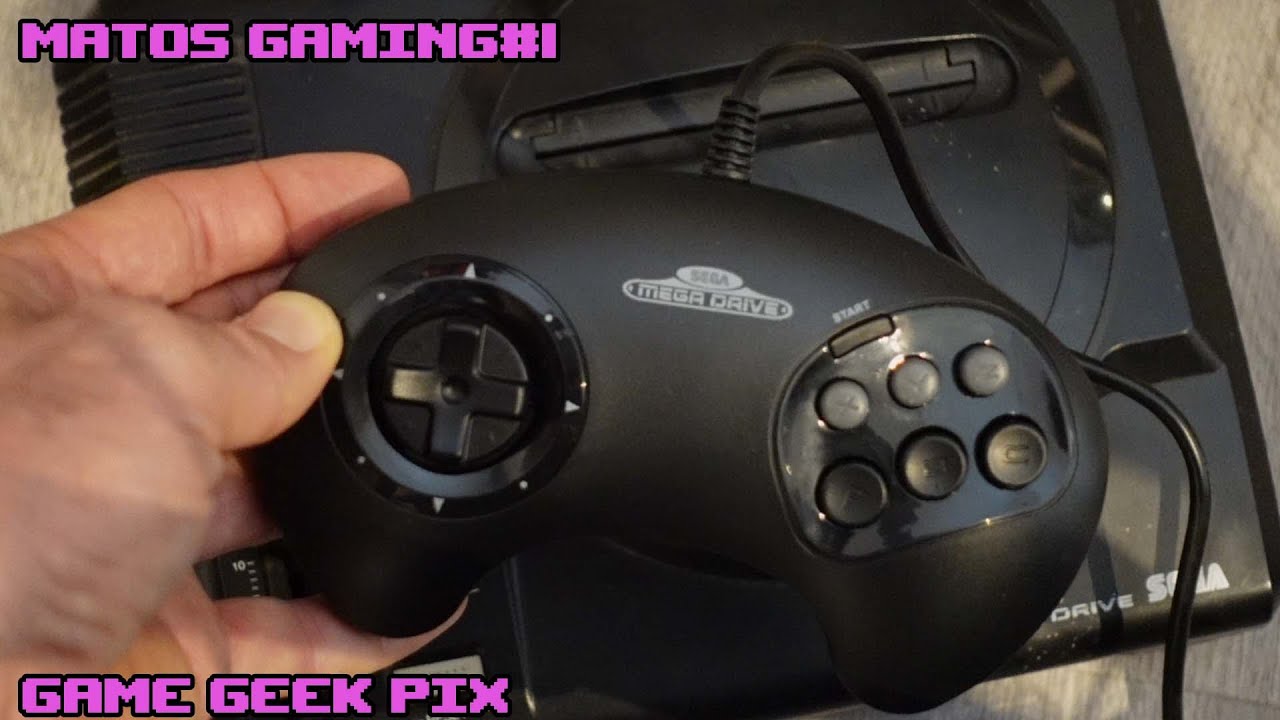 Manette 6 boutons Sega - MD - Accessoire Occasion Pas Cher