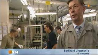 Glasproduktion bei Gerresheimer Tettau (Oberfranken)