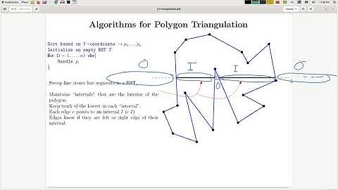 04 15 triangulation sweep line components