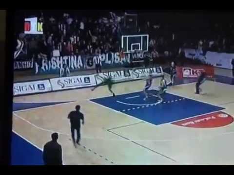 Jaleel Nelson Dunk VS KB Sigal Prishtina 03.12.2011