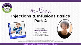 HCGTV: Medical Coding Tips - Injections and Infusions Basics (Part 2)