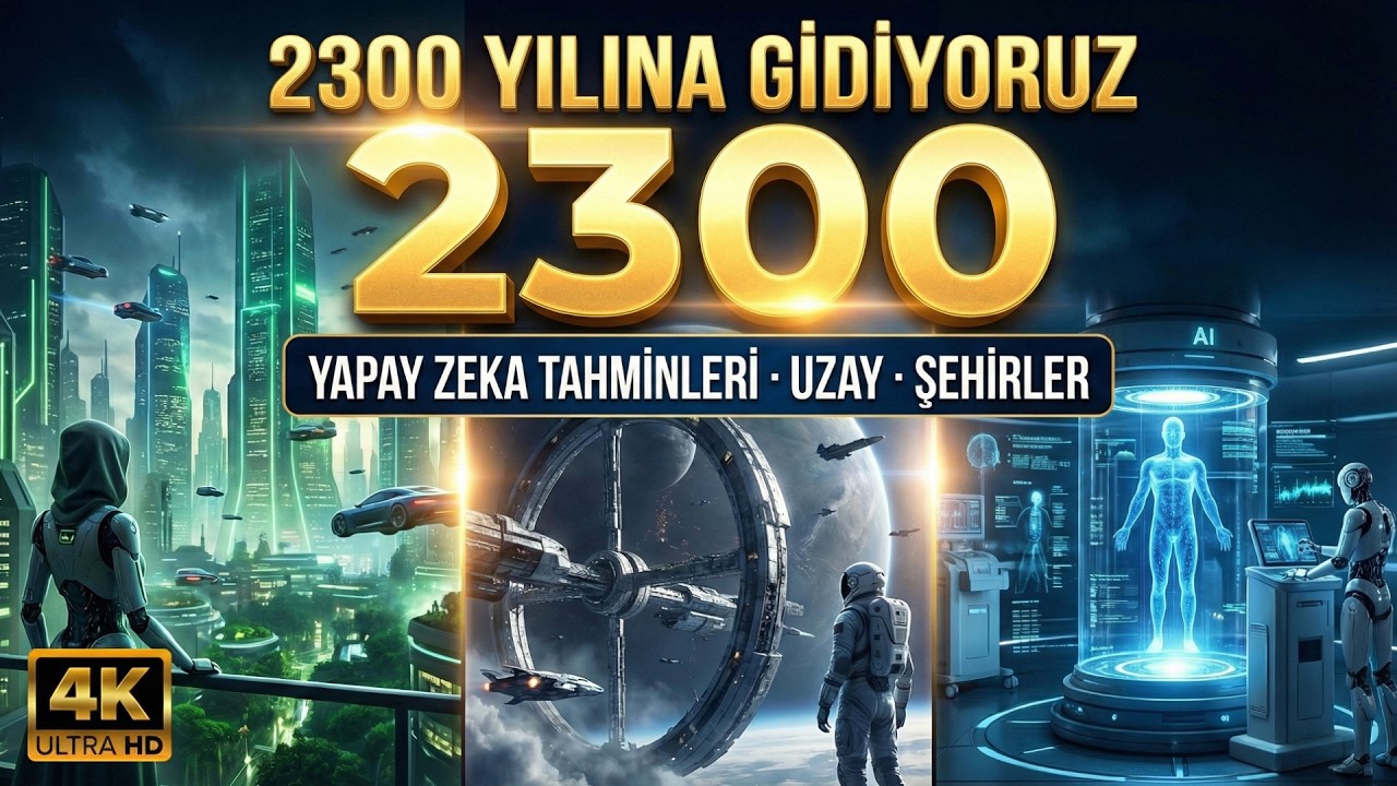 2300 YILINA GİDİYORUZ — 11 Milyar İnsan. Tek Bir Nefes Alan Gezegen. Yarının Geleceği