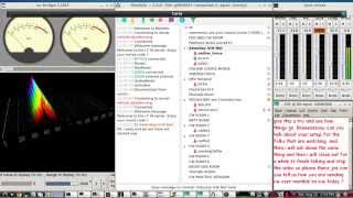 Morse Code QSO over the internet - software setup - config 6 - Jackrouter, KXstudio, on LInux