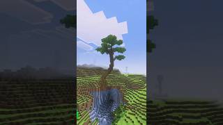 Making a custom tree🌳 #minecraft #minecraftbuilding