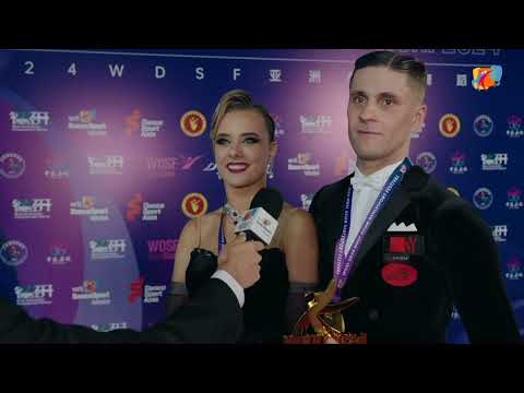 2024 WDSF GrandSlam Standard Wuxi Champions, Alexey Glukhov and Anastasia Glazunova