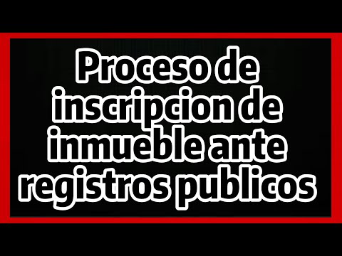 PROCESO DE INSCRIPCION